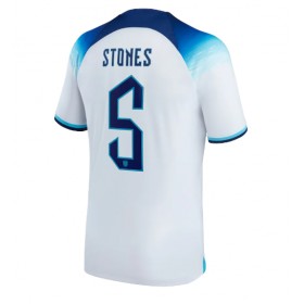 Camiseta de fútbol Inglaterra John Stones 5 1ª equipación Copa Mundo 2022